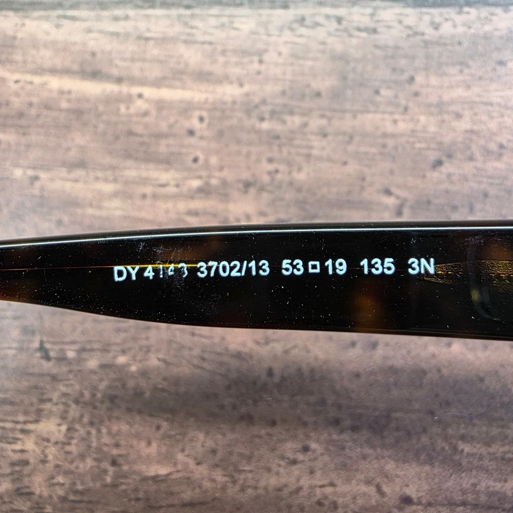 DKNY DY 4143 3702/13 Dark Tortoise Round‎ Cat Eye Eyeglasses 53-19-135